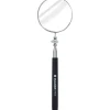 Telescoping Inspection Mirror: Round, Glass Mirror
