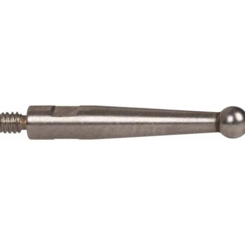 Test Indicator Contact Point: 0.0800" Ball Dia, Steel Contact Point