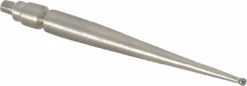 Test Indicator Contact Point: 0.0394" Ball Dia, Steel Contact Point