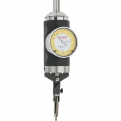 Test Indicator Kit: 9 Pc, 63.50 mm Max, 40.00 mm Dial Dia, 0-25-0, 0.0050 mm Accuracy