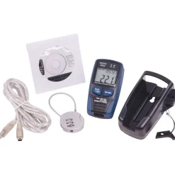 Thermometer/Hygrometers: Minimum Relative Humidity (%): 0; Maximum Relative Humidity (%): 100.00; Minimum Temperature (C): -40.00; Minimum Temperature (F): -40.000; Maximum Temperature (C): 70.00; Maximum Temperature (F): 158.000; Resolution: 0.1; Accuracy Degree (C): ±1°