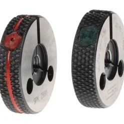 Threaded Ring Gage: #10-32 Thread, Class 2A, Go & No Go