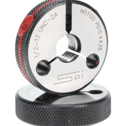 Threaded Ring Gage: 1/2-13 Thread, Class 2A, Go & No Go