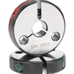 Threaded Ring Gage: 1/2-13 Thread, Class 2A, Go & No Go