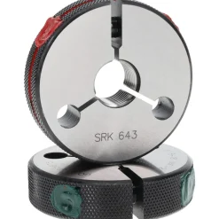 Threaded Ring Gage: 5/8-18 Thread, Class 2A, Go & No Go