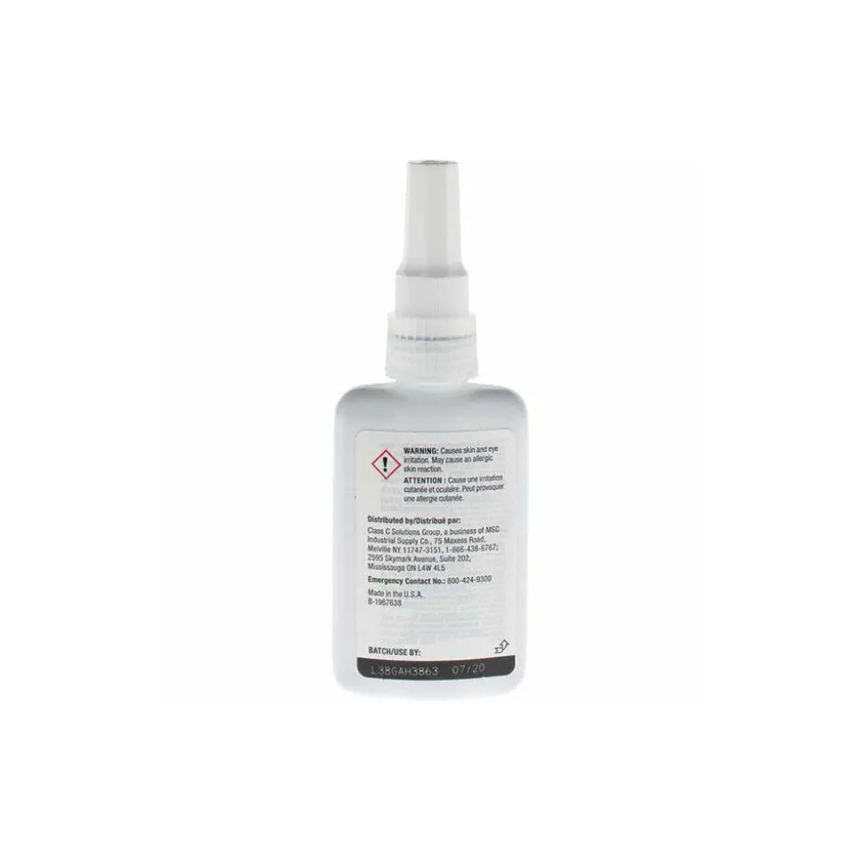 Threadlocker: Blue, Liquid, 50 mL, Bottle