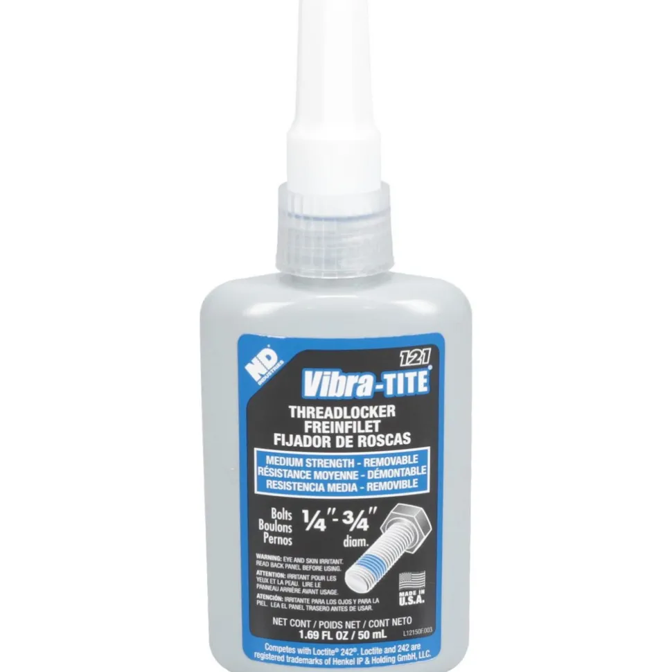 Threadlocker: Blue, Liquid, 50 mL, Bottle