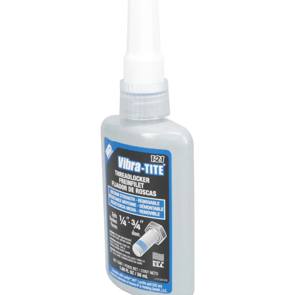 Threadlocker: Blue, Liquid, 50 mL, Bottle