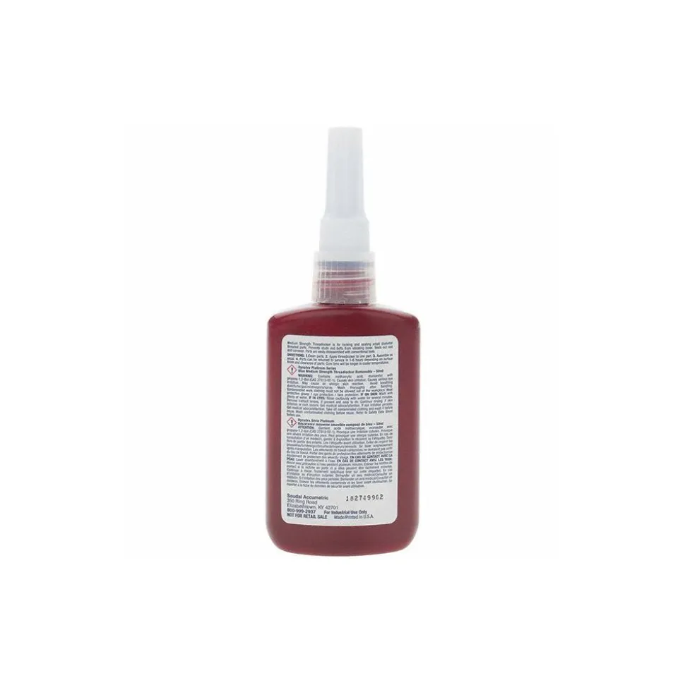 Threadlocker: Blue, Liquid, 50 mL, Bottle
