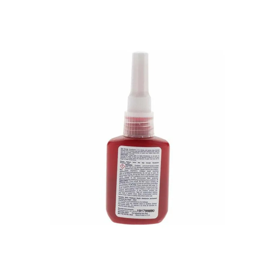 Threadlocker: Red, Liquid, 35 mL, Bottle