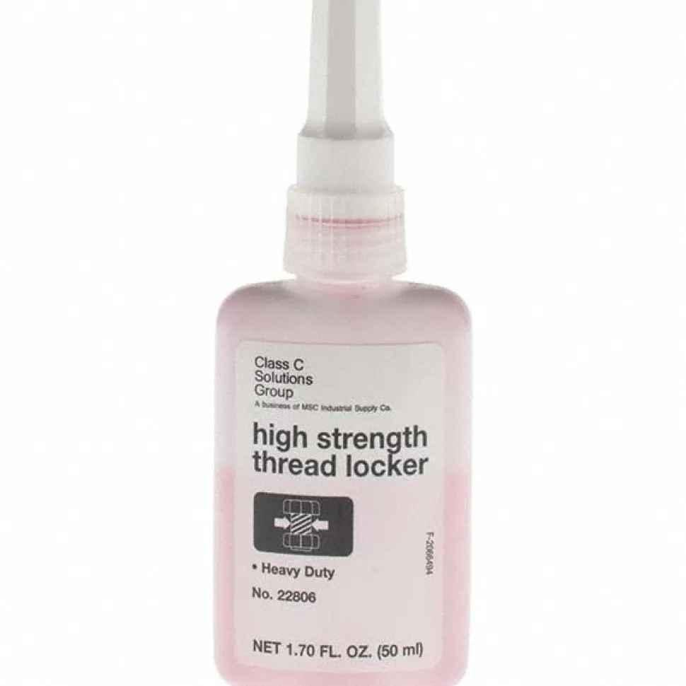 Threadlocker: Red, Liquid, 50 mL, Bottle
