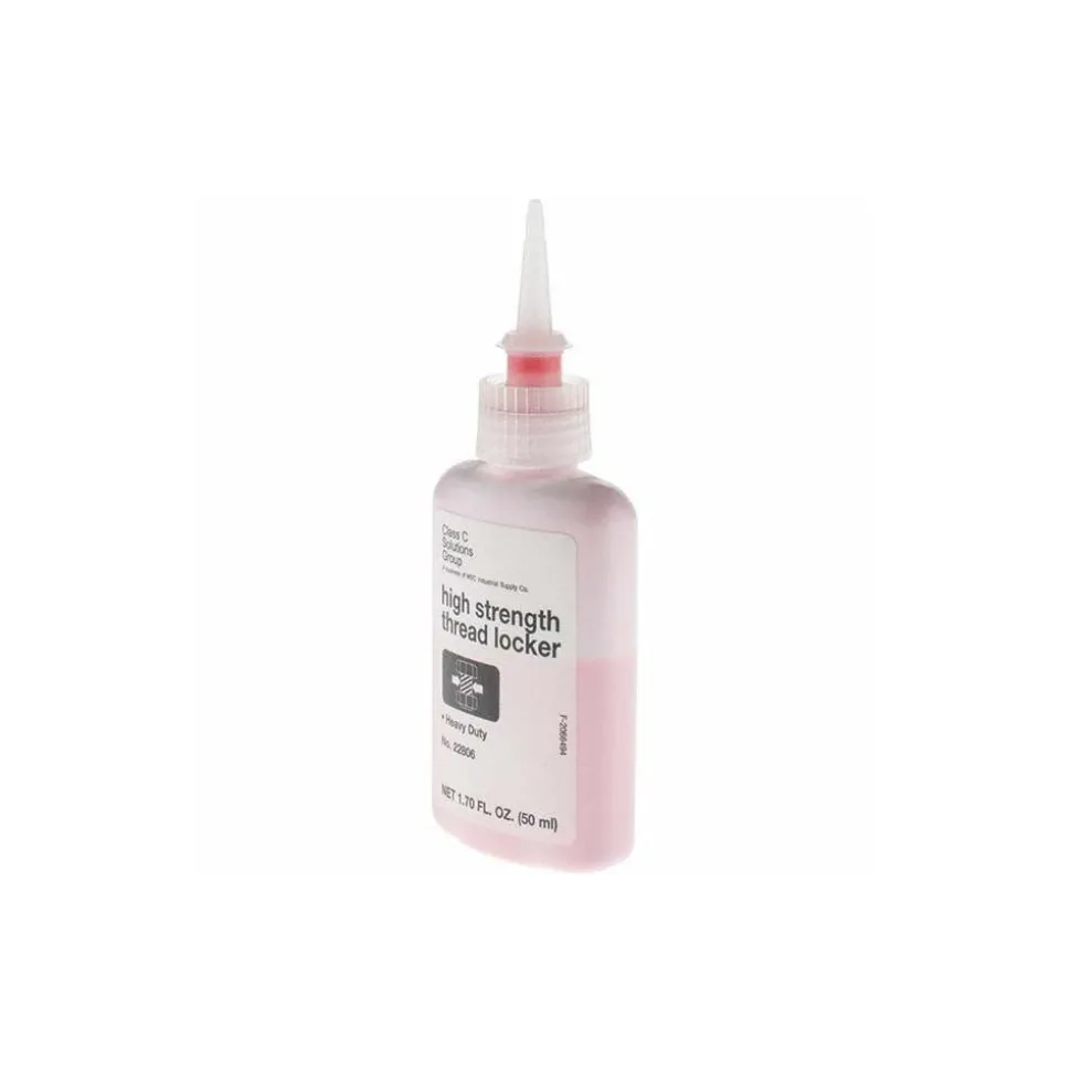 Threadlocker: Red, Liquid, 50 mL, Bottle