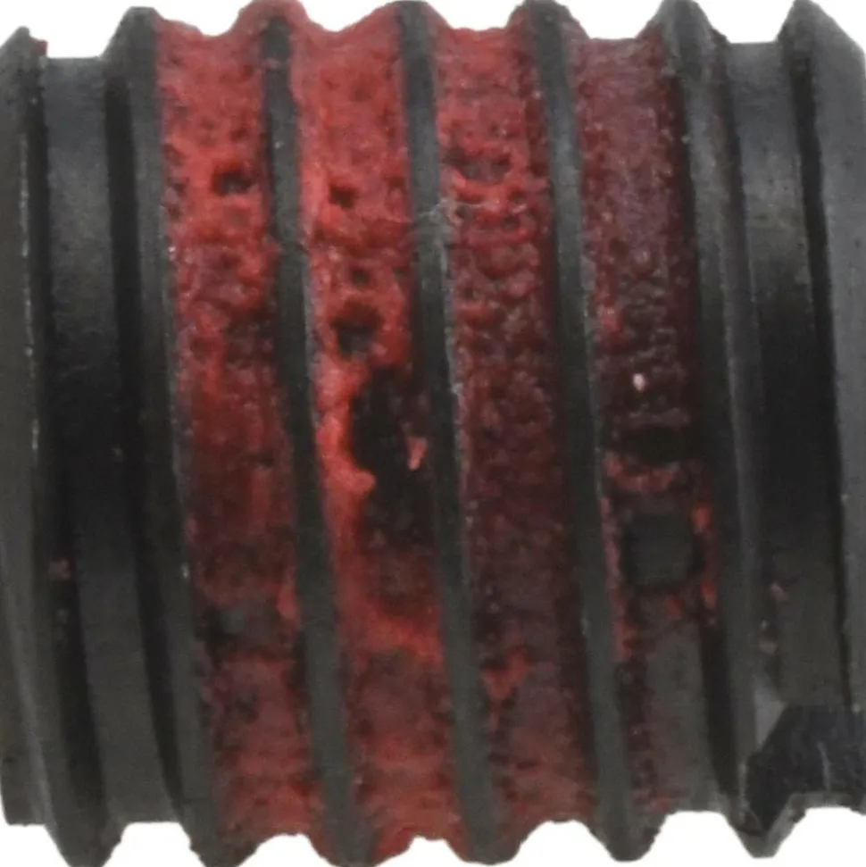 Thread Locking Insert: 3/8-16 Internal Thread, 1/2-13 External Thread, UNC, 1/2" OAL, Self-Lock Wall