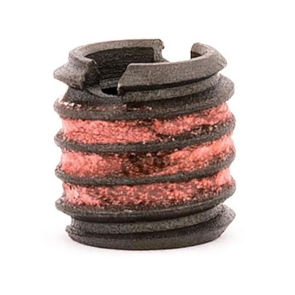 Thread Locking Insert: #10-32 Internal Thread, 5/16-18 External Thread, UNF, 5/16" OAL, Self-Lock Wall