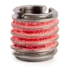 Thread Locking Insert: 5/16-18 Internal Thread, 1/2-13 External Thread, UNC, 31/64" OAL, Self-Lock Wall