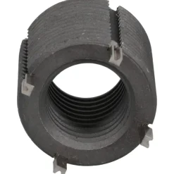 Thread Locking Insert: 3/4-10 Internal Thread, 1-1/8-12 External Thread, UNC, 1-1/8" OAL, Heavy-Duty Keylocking