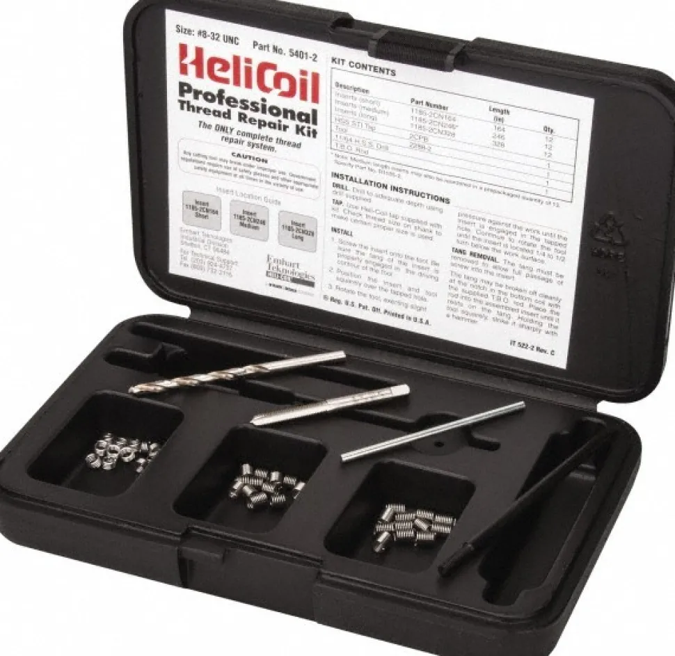 Thread Repair Kit: Threaded Insert