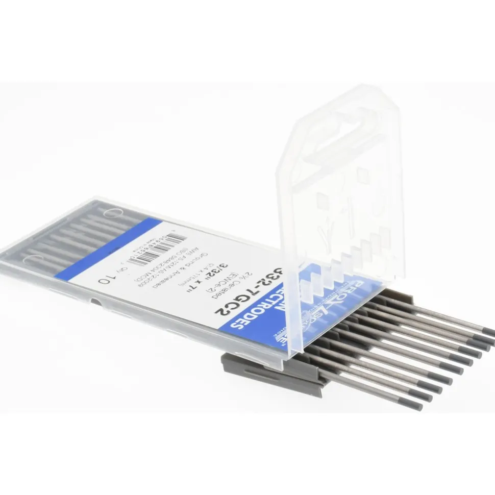 TIG Welding Rod: 7" OAL, 3/32" Dia