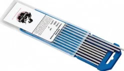TIG Welding Rod: 7" OAL, 1/8" Dia, Tungsten
