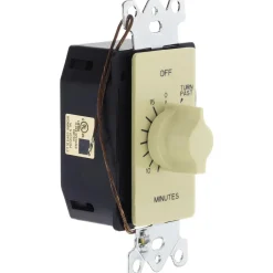 Timers: Timer Type: Countdown Timer; Recommended Environment: Indoor; Timing Range: 15 min; Minimum On/Off Time: 1 min