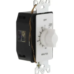 Timers: Timer Type: Countdown Timer; Recommended Environment: Indoor; Timing Range: 2 hr; Minimum On/Off Time: 10 min
