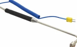 -148 to 752°F, Coiled Cable, K, Thermocouple Probe