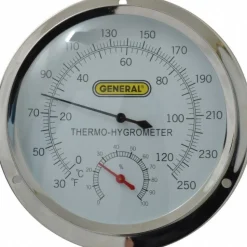 30 to 250°F, Thermo-Hygrometer
