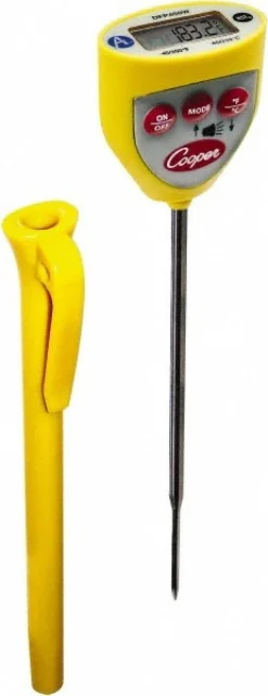 -40 to 450°F, Wide Range Flat Head Design Thermometer