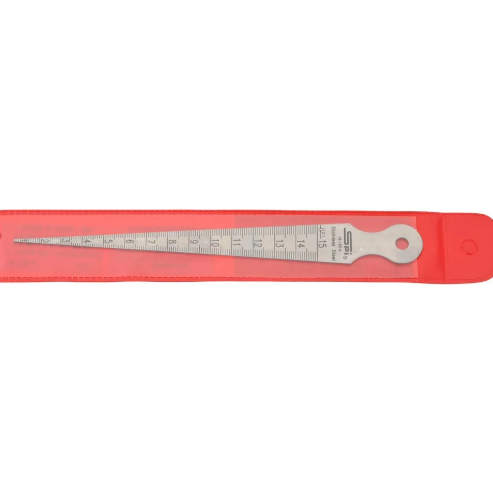 1/32 to 5/8 Inch Measurement, 1 Leaf Taper Gage