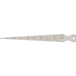 1/32 to 5/8 Inch Measurement, 1 Leaf Taper Gage