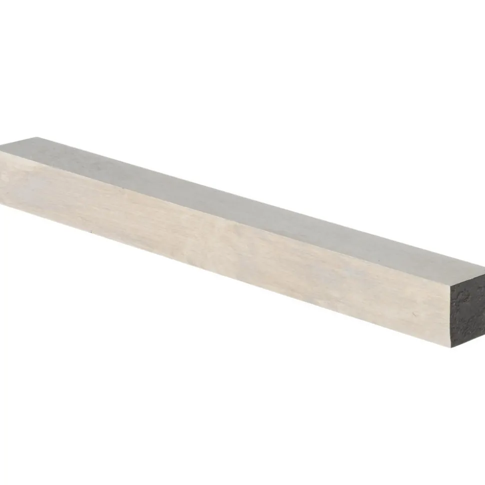 Tool Bit Blank: 1/4" Wide, 1/4" High, 2-1/2" Long, M35 Cobalt, Square