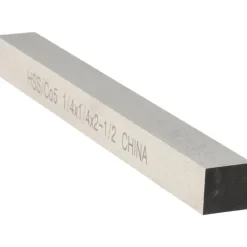 Tool Bit Blank: 1/4" Wide, 1/4" High, 2-1/2" Long, M35 Cobalt, Square