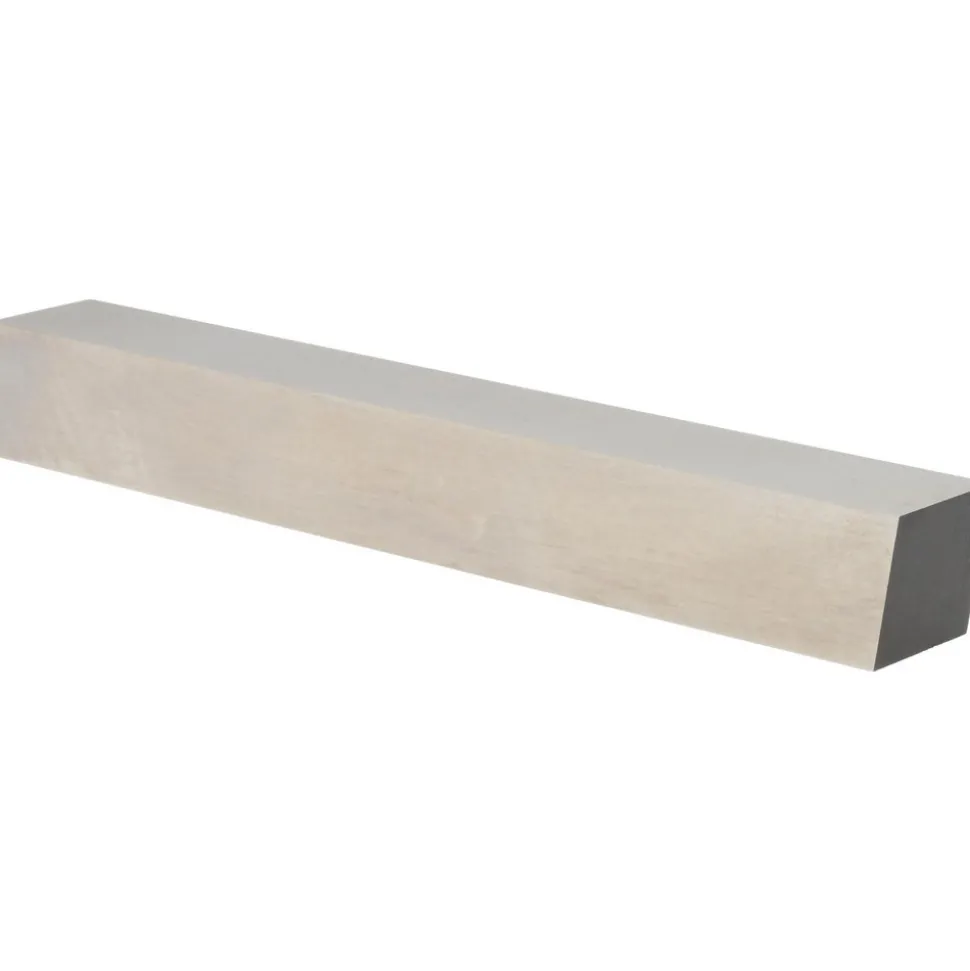 Tool Bit Blank: 1/2" Wide, 1/2" High, 4" Long, M35 Cobalt, Square