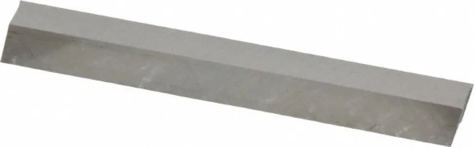 Tool Bit Blank: 1/4" Wide, 1/4" High, 2-1/2" Long, M2 High-Speed Steel, Square