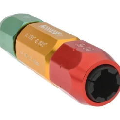 0.751 to 0.832" Ring Dia Range, M5 Handle Size, Aluminum, Pin Gage Handle