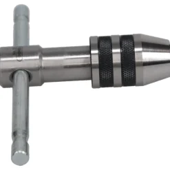 #0 to 1/4" Tap Capacity, T Handle Tap Wrench