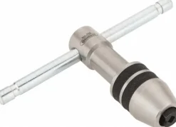 #12 to 1/2" Tap Capacity, T Handle Tap Wrench