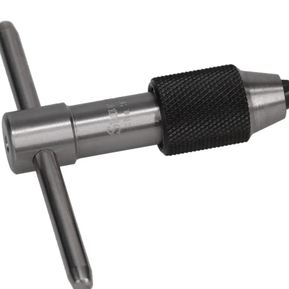 1/16 to 3/16" Tap Capacity, T Handle Tap Wrench