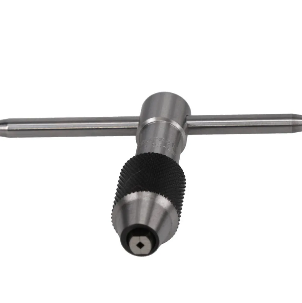 1/16 to 3/16" Tap Capacity, T Handle Tap Wrench