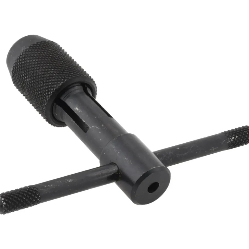 #0 to 1/4" Tap Capacity, T Handle Tap Wrench