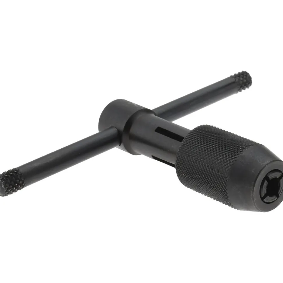 #12 to 1/2" Tap Capacity, T Handle Tap Wrench