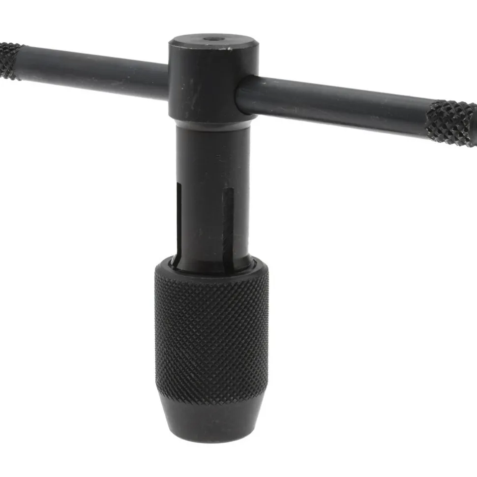 #12 to 1/2" Tap Capacity, T Handle Tap Wrench