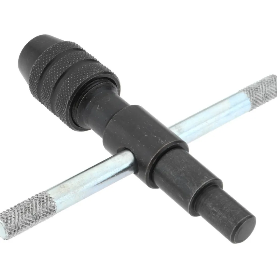 1/4 to 1/2" Tap Capacity, T Handle Tap Wrench