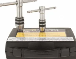 #0 to 1/2" Tap Compatibility, T-Handle, Tap Wrench Set