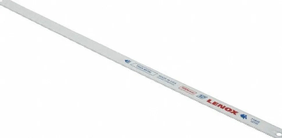 12" 18 TPI Bi-Metal Hand Hacksaw Blade
