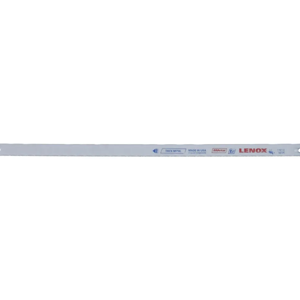 12" 18 TPI Bi-Metal Hand Hacksaw Blade