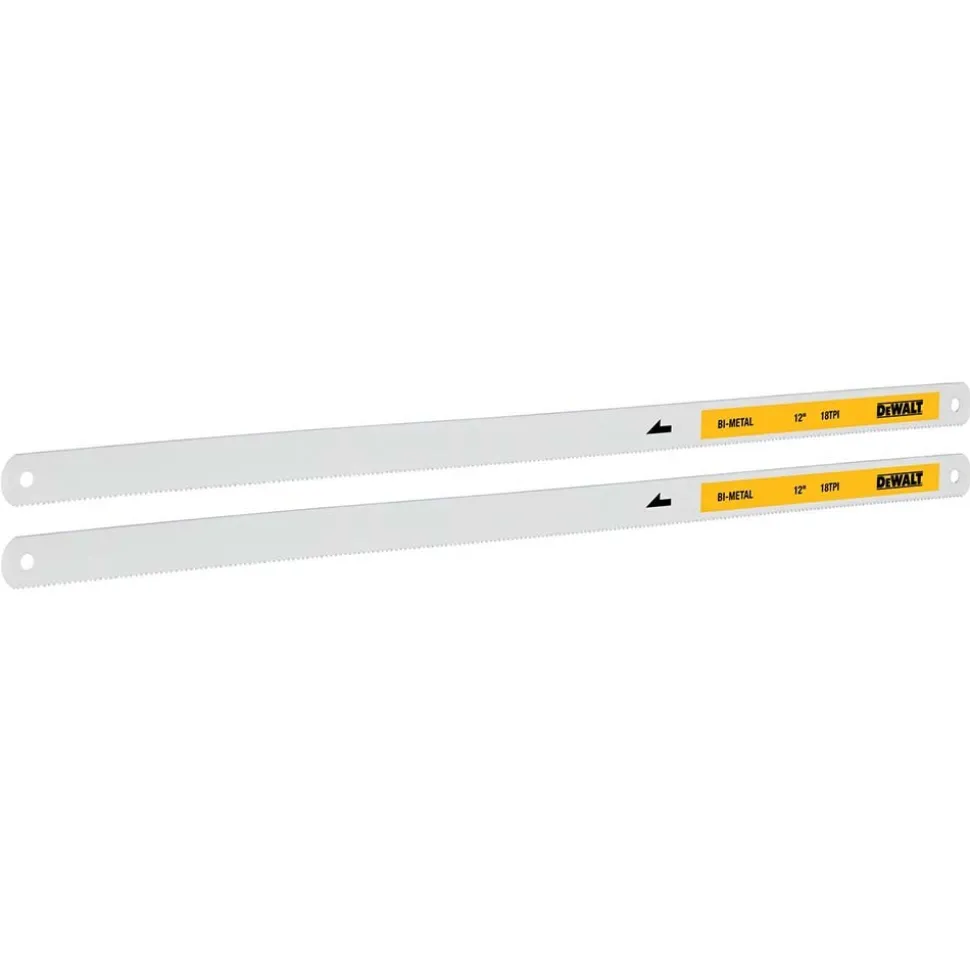12" 18 TPI Bi-Metal Hand Hacksaw Blade