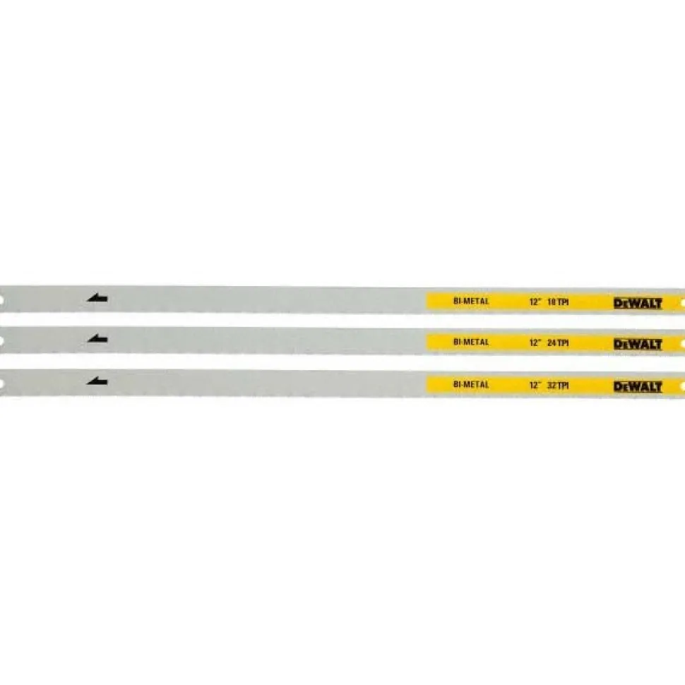 12" 18, 24, 32 TPI Bi-Metal Hand Hacksaw Blade