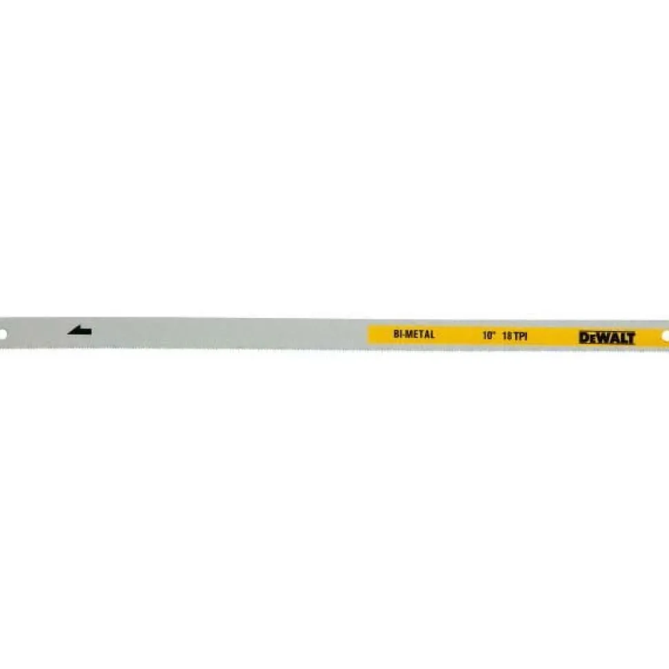 10" 18 TPI Bi-Metal Hand Hacksaw Blade