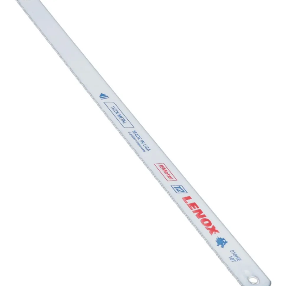 10" 18 TPI Bi-Metal Hand Hacksaw Blade
